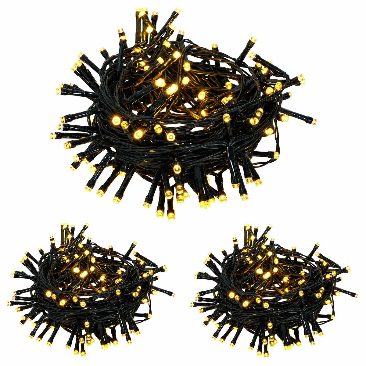 Mini božićno drvce 90 cm 175 LED lampica Topla bijela PVC i PE