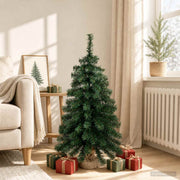 Mini božićno drvce 90 cm PVC Zelena