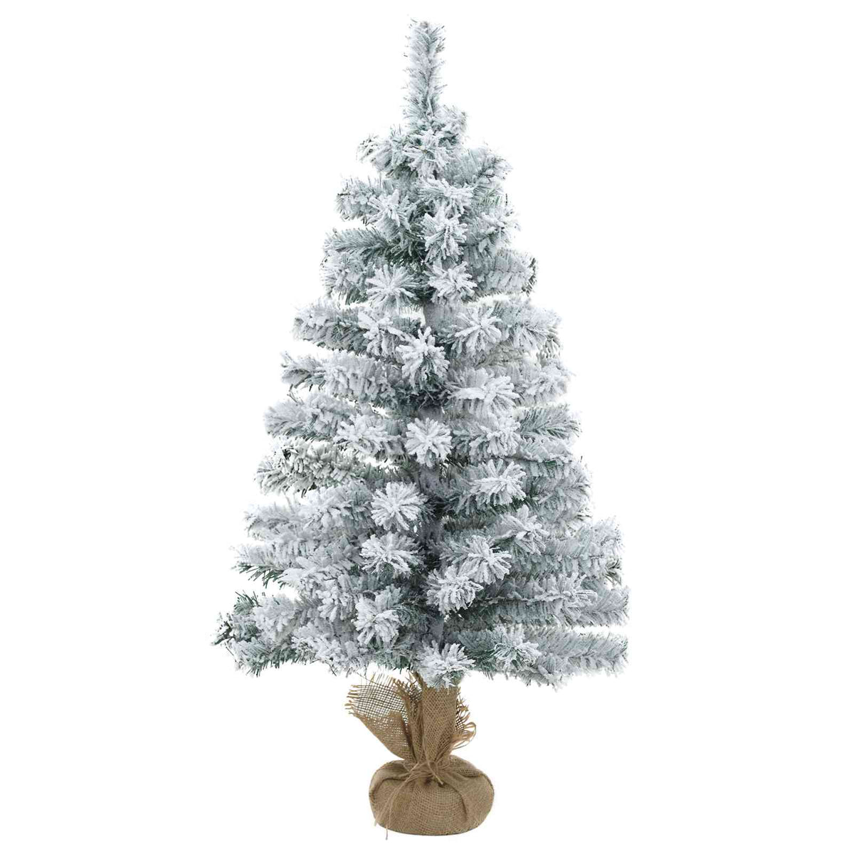 Mini zasnježeno božićno drvce 90 cm PVC Zelena i bijela