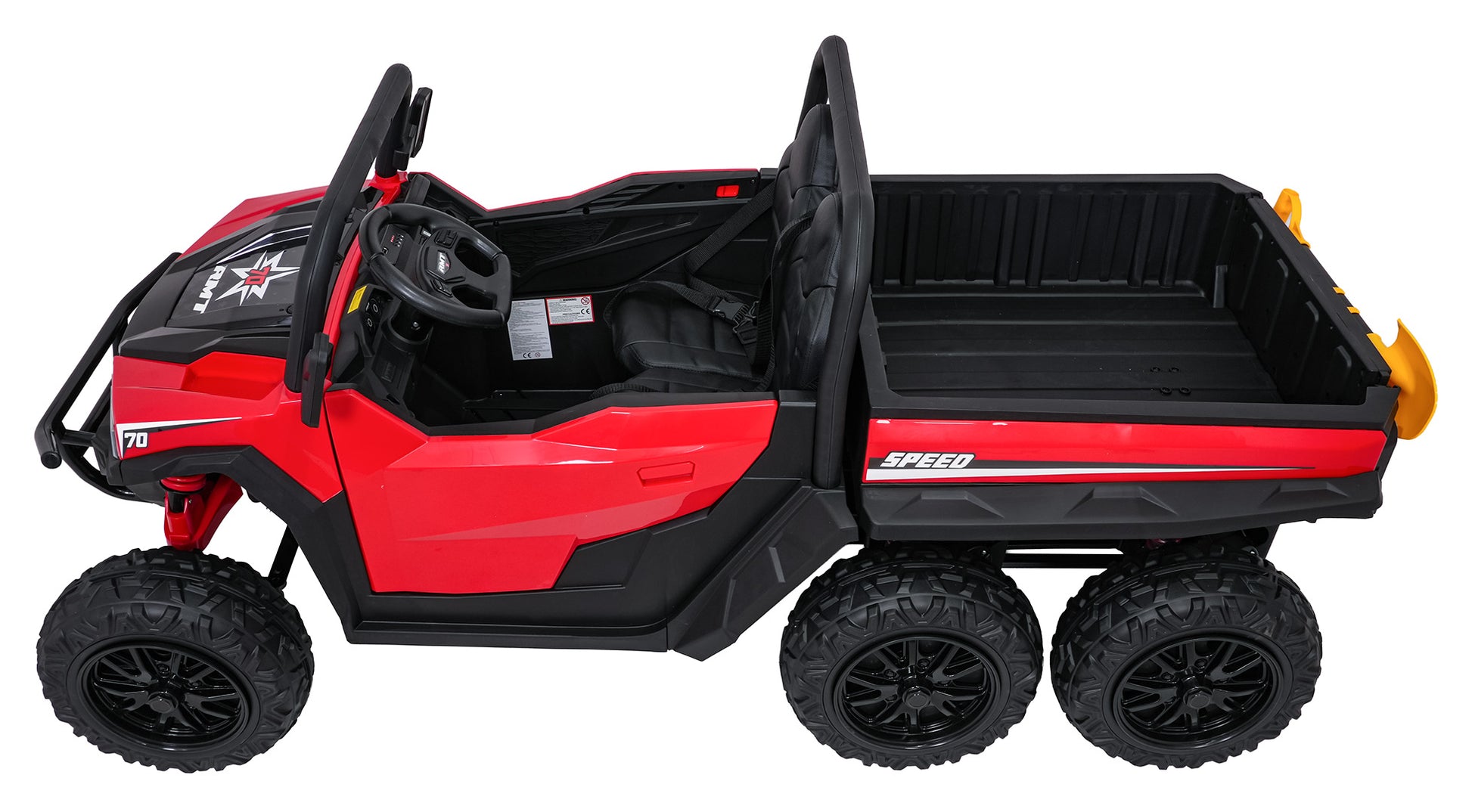 Auto na akumulator Farmer Truck X-POWER 4x4 - DVOSJED - crveni
