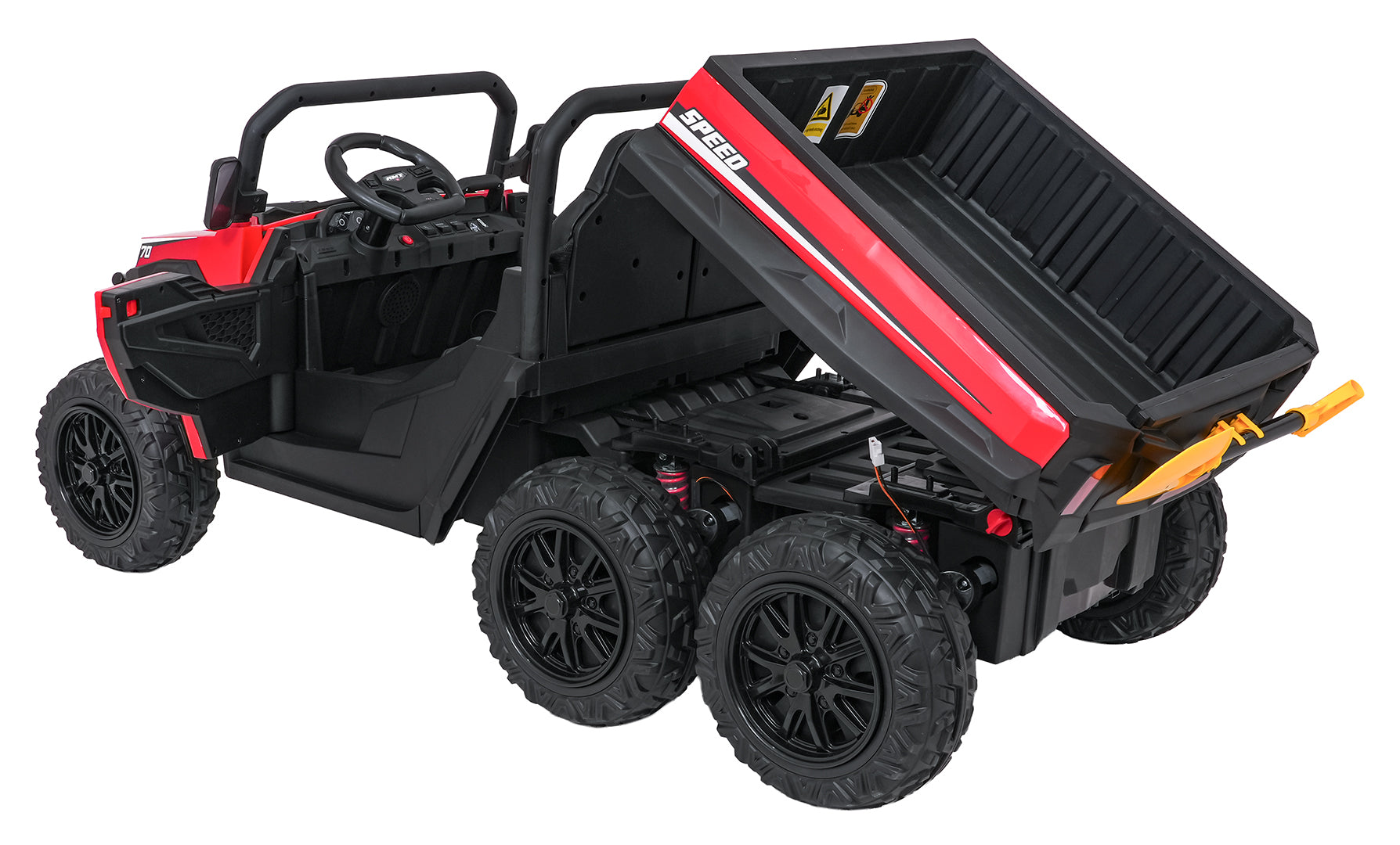 Auto na akumulator Farmer Truck X-POWER 4x4 - DVOSJED - crveni