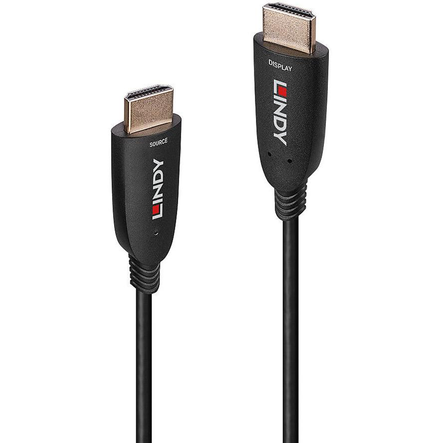 Lindy 38512 HDMI kabel 20 m HDMI Tip A (Standard) Crno