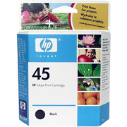 HP 45 Large Black Original Ink Cartridge spremnik s tintom 1 kom Crno