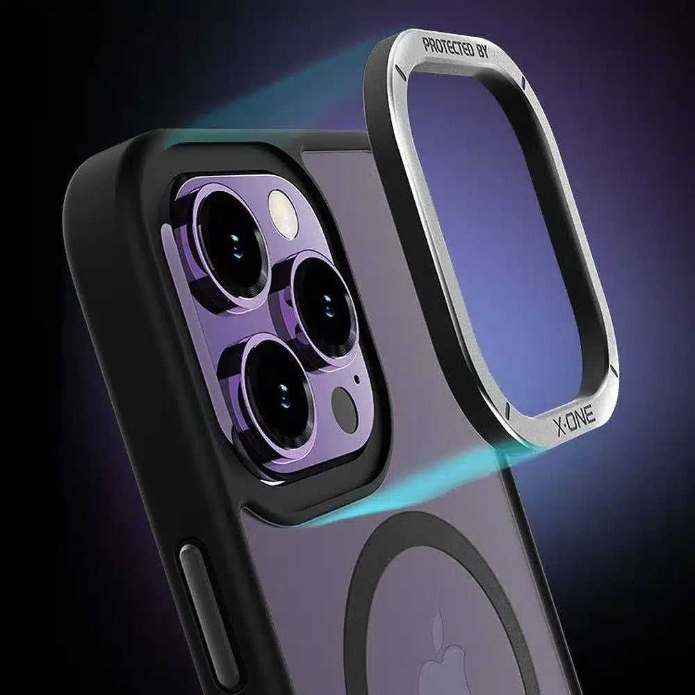 X-ONE Dropguard Magnetic Case Air za Apple iPhone 15 Pro Max crna
