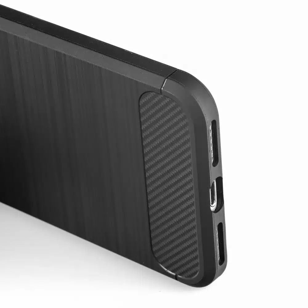 CARBON maska za HUAWEI P20 LITE crna