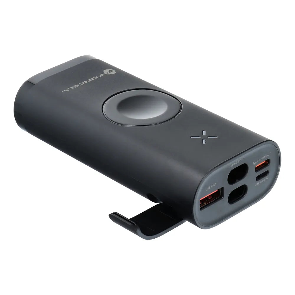 FORCELL Powerbank F-Energy F10k1 10 0000mah kompatibilan s Apple Watch crni