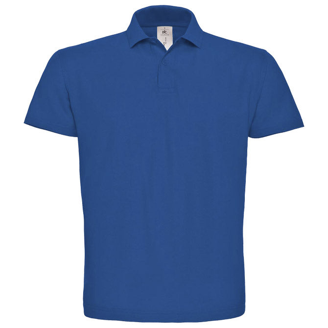 MAJICA KRATKI RUKAVI POLO B&C ID.001 180G ZAGREBAČKO PLAVA L