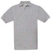 MAJICA KRATKI ROKAVI B&C SAFRAN POLO 180G SVETLO SIVA 2XL