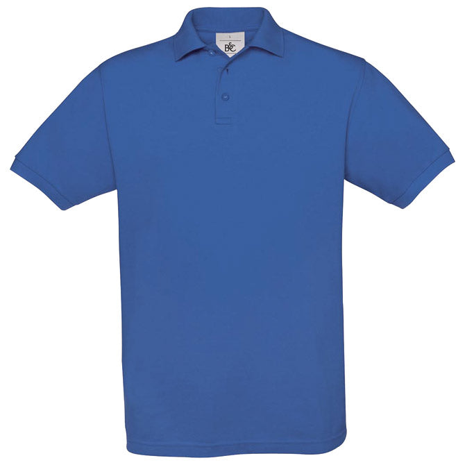 MAJICA KRATKI RUKAVI B&C SAFRAN POLO 180G ZAGREBAČKO PLAVA S