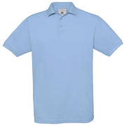MAJICA KRATKI ROKAVI B&C SAFRAN POLO 180G NEBESNO MODRA 2XL-EOL!!