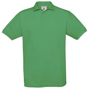 MAJICA KRATKI RUKAVI B&C SAFRAN POLO 180G TRAVA ZELENA 2XL-EOL!!