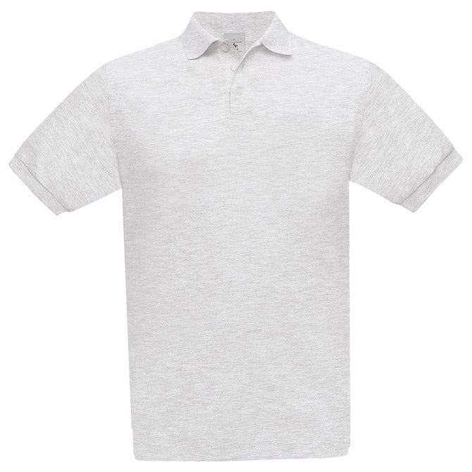 MAJICA KRATKI RUKAVI B&C SAFRAN POLO 180G PEPELJASTO SIVA M-EOL!!