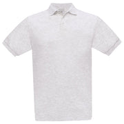 MAJICA KRATKI RUKAVI B&C SAFRAN POLO 180G PEPELJASTO SIVA 2XL-EOL!!