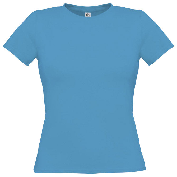 MAJICA KRATKI RUKAVI B&C WOMEN-ONLY ATOL PLAVA S!!