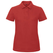MAJICA KRATKI RUKAVI POLO B&C ID.001/WOMEN 180G CRVENA S