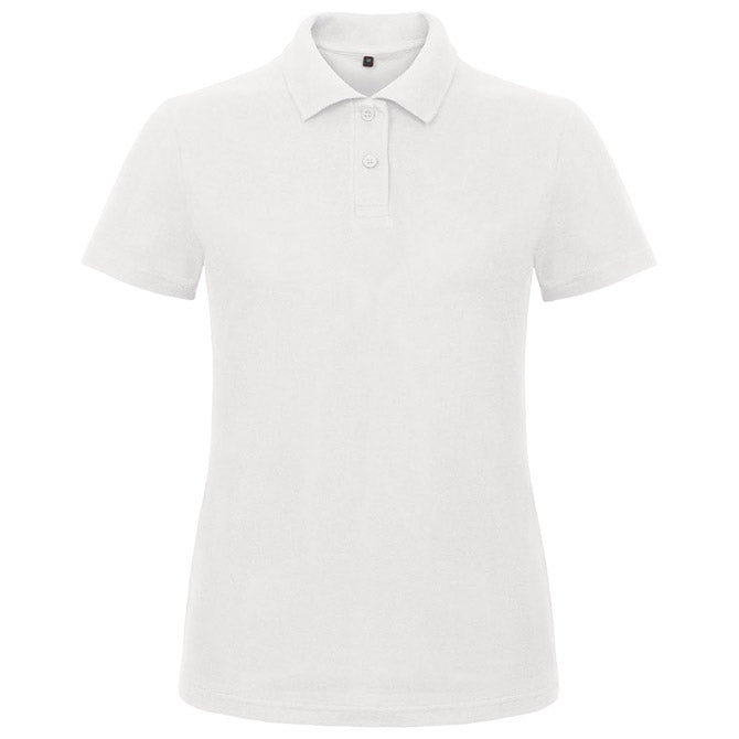 MAJICA KRATKI RUKAVI POLO B&C ID.001/WOMEN 180G BIJELA L