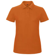MAJICA KRATKI ROKAVI POLO B&C ID.001/ŽENSKA 180G ORANŽNA L