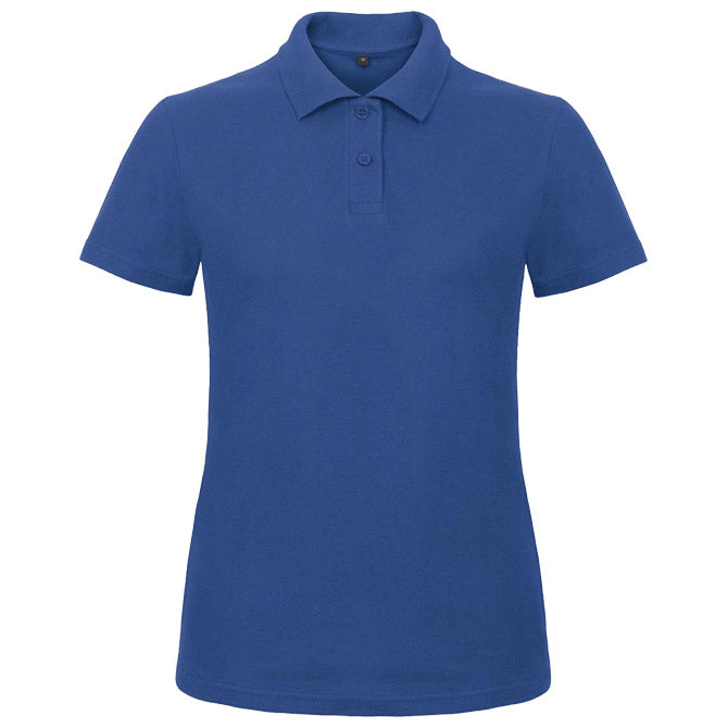 MAJICA KRATKI RUKAVI POLO B&C ID.001/WOMEN 180G ZAGREBAČKO PLAVA L