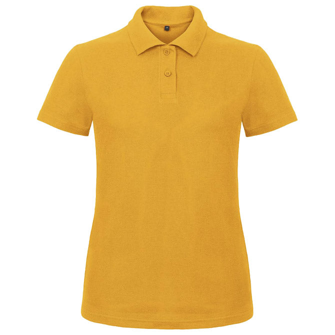 MAJICA KRATKI RUKAVI POLO B&C ID.001/WOMEN 180G ZLATNO ŽUTA 2XL