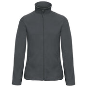 JAKNA ZIP-FLIS B&C ID.501 ŽENSKA 280G TEMNO SIVA L
