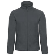 JAKNA ZIP-FLIS B&C ID.501 280G TAMNO SIVA S