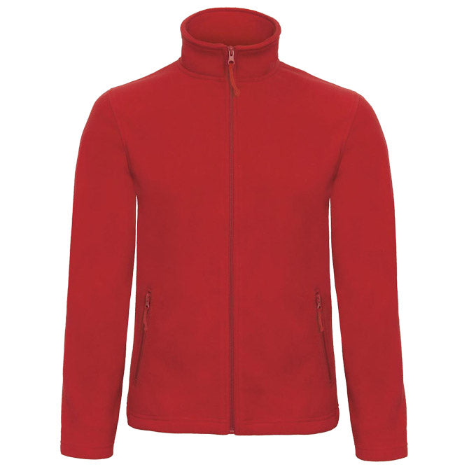 JAKNA ZIP-FLIS B&C ID.501 280G CRVENA XL