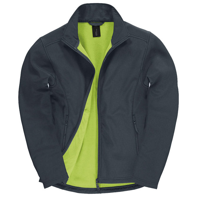 JAKNA ZIP UNISEX B&C ID.701 SOFTSHELL TAMNO PLAVA S