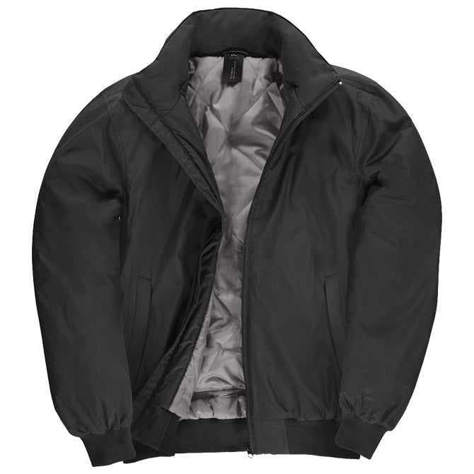 MOŠKA JAKNA Z ZADRGO B&C CREW BOMBER ČRNA M