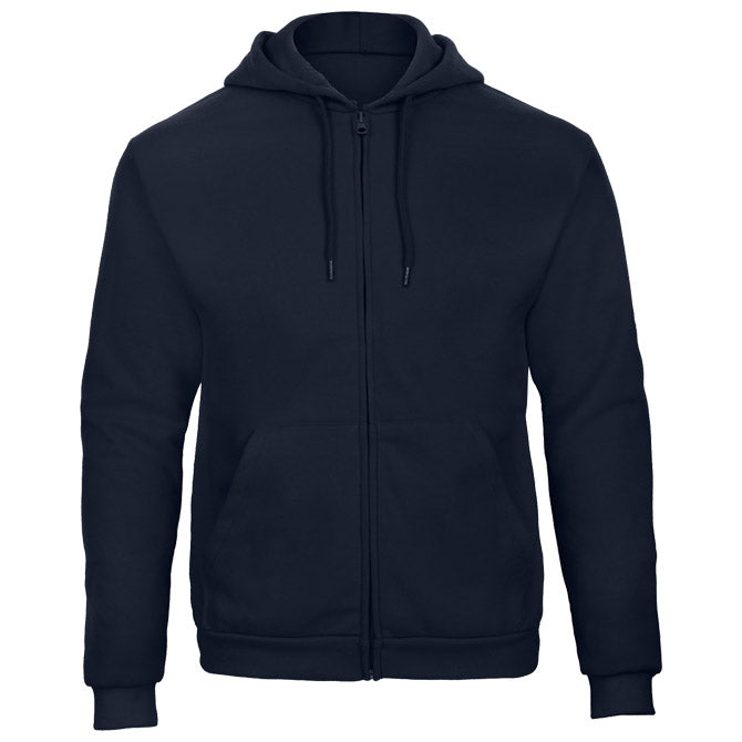 MAJICA DUGI RUKAVI ZIP B&C ID.205 270G TAMNO PLAVA L