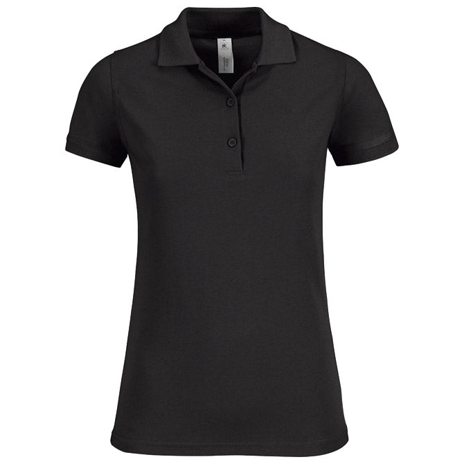 MAJICA KRATKI RUKAVI B&C SAFRAN TIMELESS WOMEN 180G CRNA 2XL