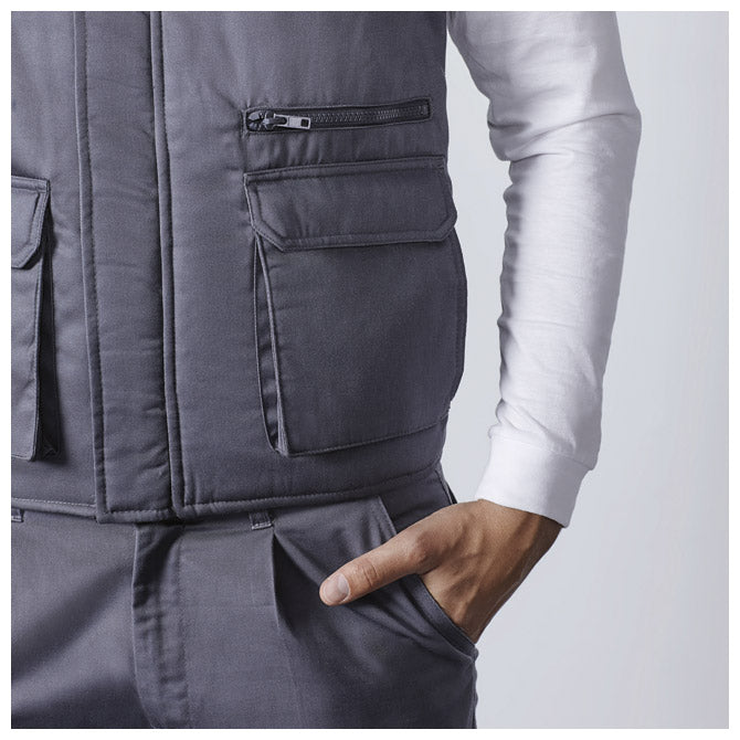 MOŠKI TELEN ZIP ALMANZOR SIVI 3XL