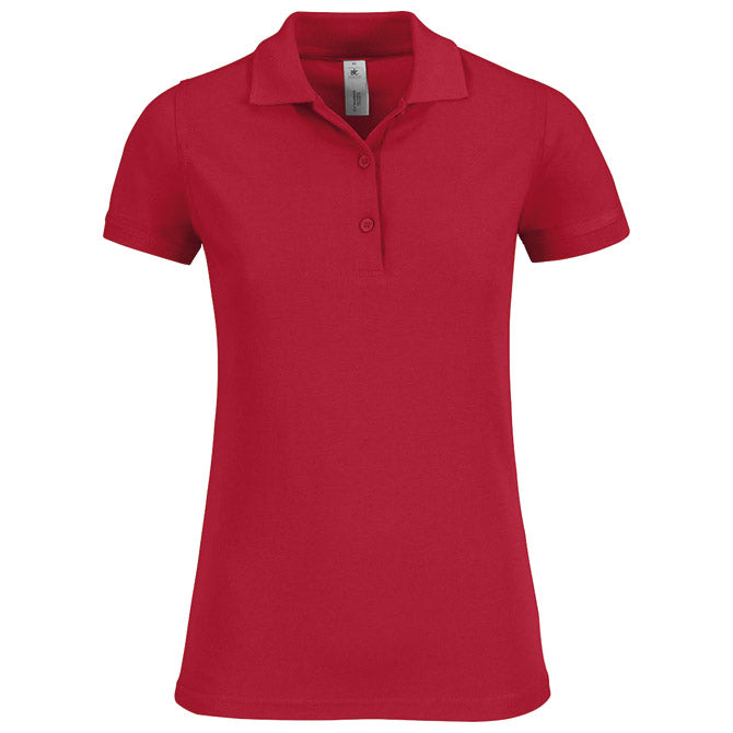MAJICA KRATKI RUKAVI B&C SAFRAN TIMELESS WOMEN 180G CRVENA 2XL