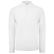 MAJICA DOLGI ROKAVI POLO B&C ID.001 LSL 180G BELA XL