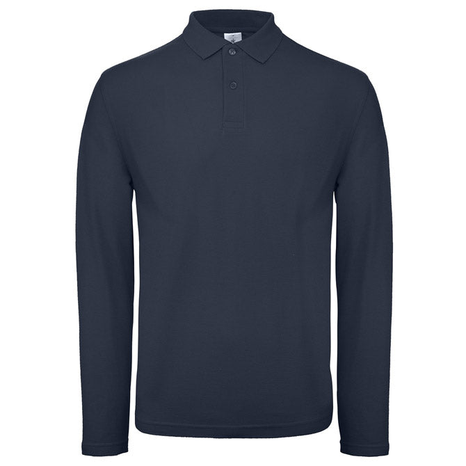 MAJICA DUGI RUKAVI POLO B&C ID.001 LSL 180G TAMNO PLAVA 2XL