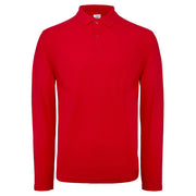 MAJICA DUGI RUKAVI POLO B&C ID.001 LSL 180G CRVENA M