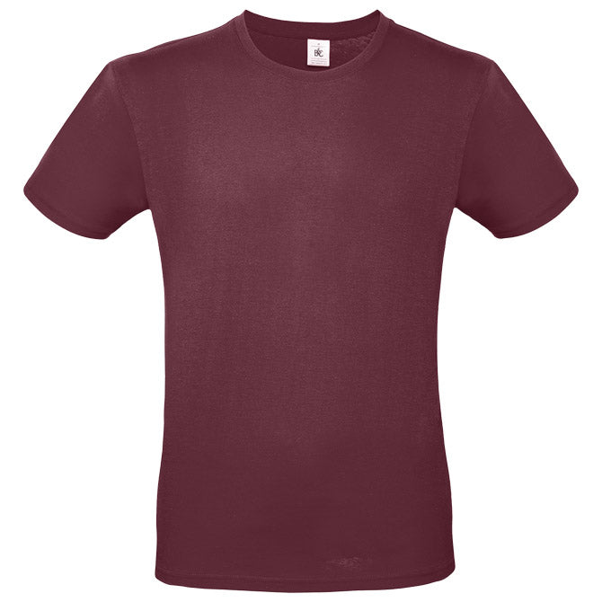 MAJICA KRATKI RUKAVI B&C #E150 BORDO XL