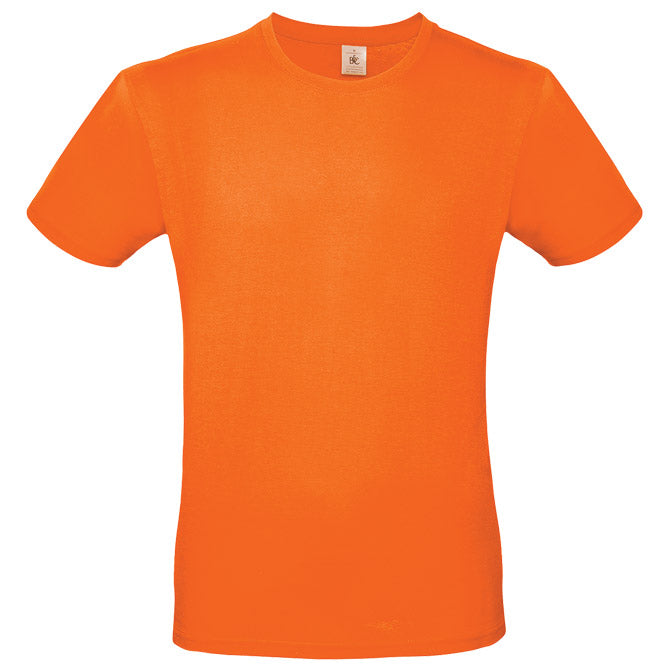 MAJICA KRATKI ROKAVI B&C #E150 ORANŽNA 2XL