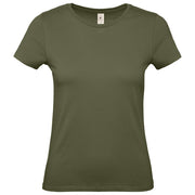 MAJICA KRATKI RUKAVI B&C #E150/WOMEN MASLINASTO ZELENA M