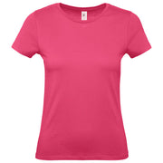MAJICA KRATKI RUKAVI B&C #E150/WOMEN ROZA S