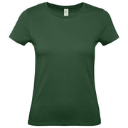 MAJICA KRATKI RUKAVI B&C #E150/WOMEN TAMNO ZELENA L