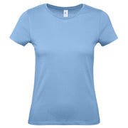 MAJICA KRATKI RUKAVI B&C #E150/WOMEN NEBO PLAVA XL