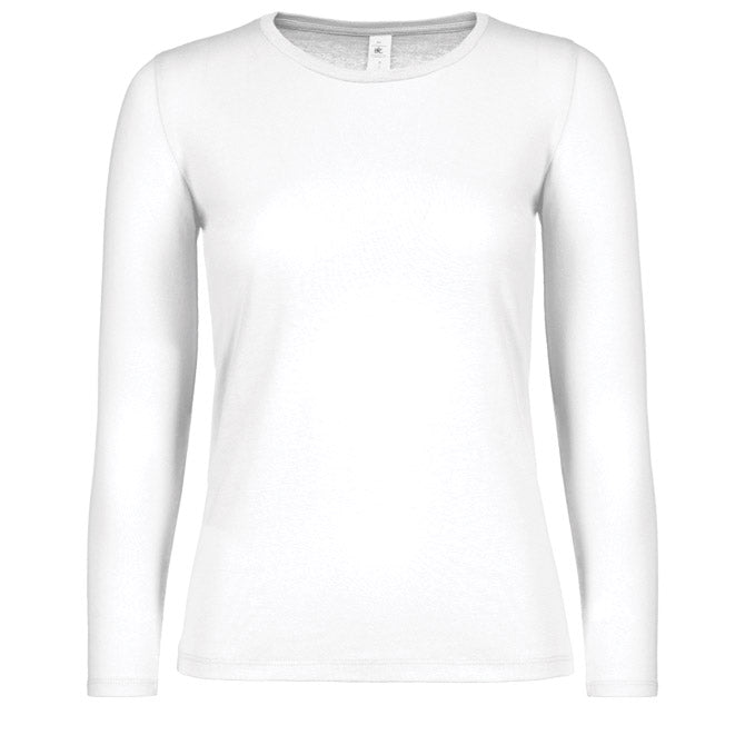 MAJICA DOLGI ROKAVI B&C #E150/WOMEN LSL BELA L