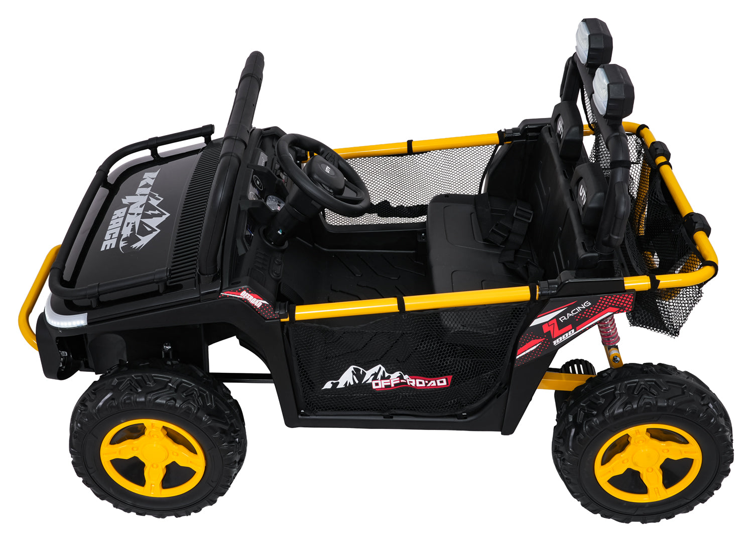 Buggy na akumulator UTV SPEED 2x80W- dvosjed - crni