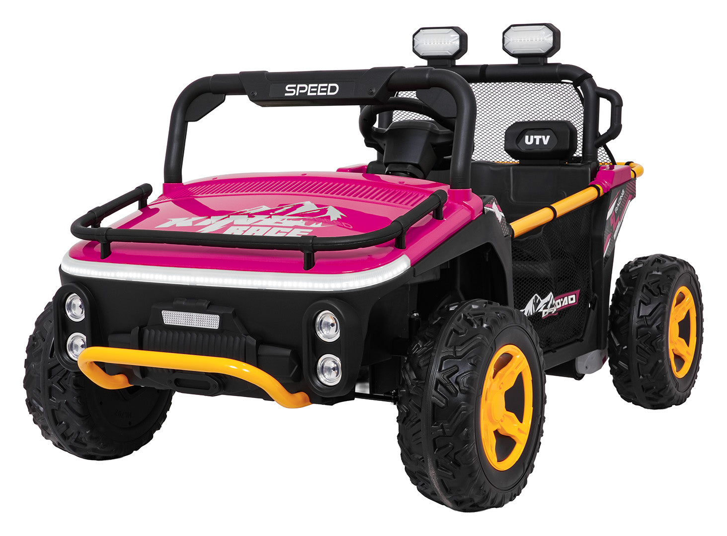 Buggy na akumulator UTV SPEED 2x80W- dvosjed - rozi