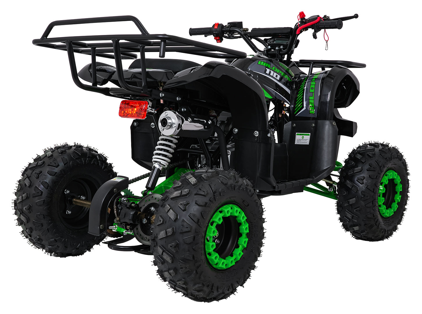Quad na benzin WILDPEAK 110cc - zeleni