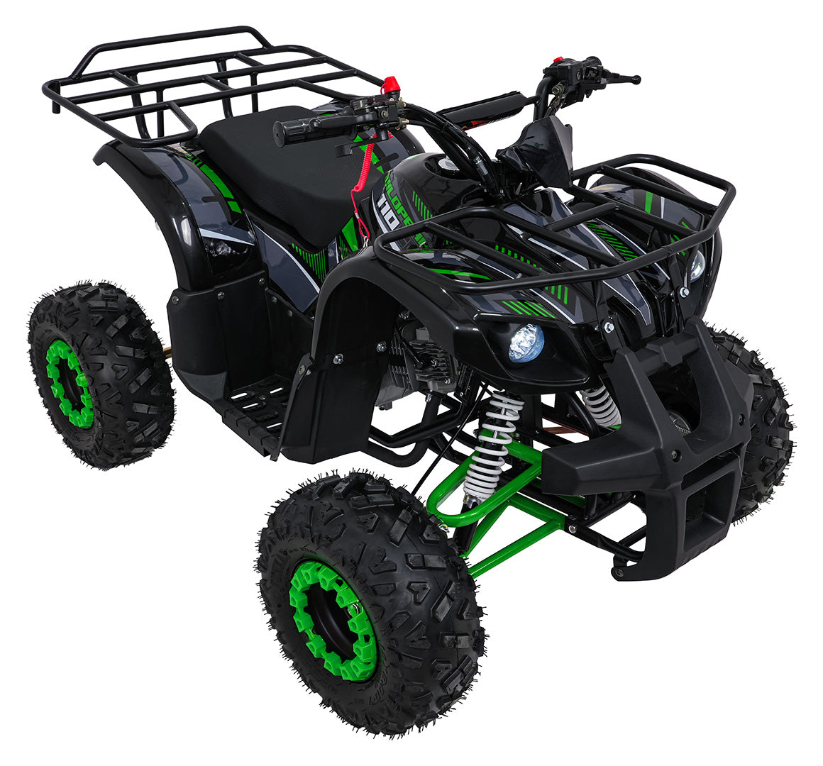 Quad na benzin WILDPEAK 110cc - zeleni
