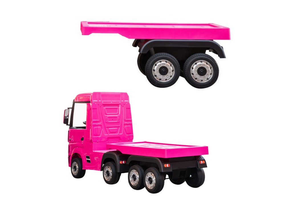 Prikolica za kamion Mercedes Actros - roza
