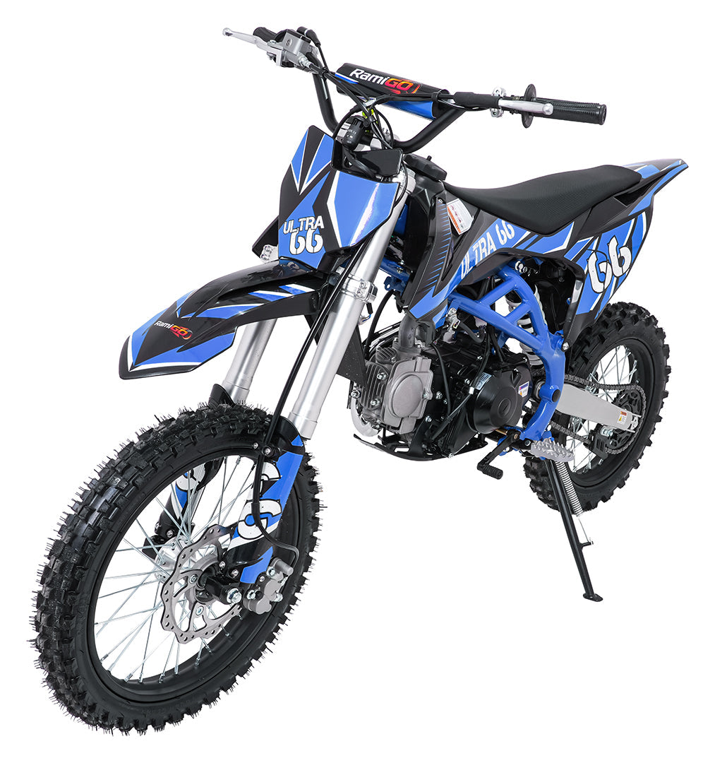 Cross motor na benzin ULTRA 66 125cc - Plavi