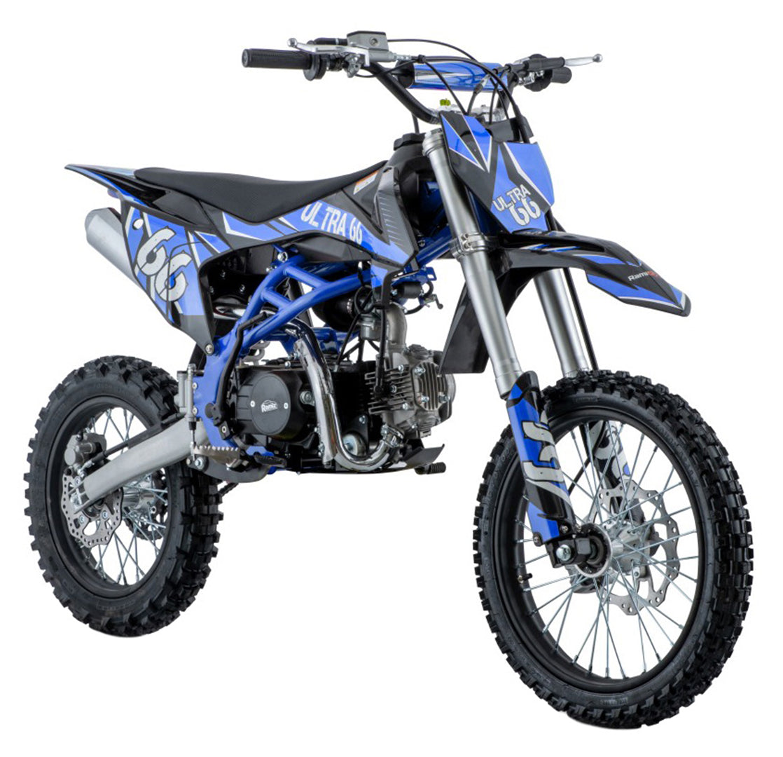 Cross motor na benzin ULTRA 66 125cc - Plavi