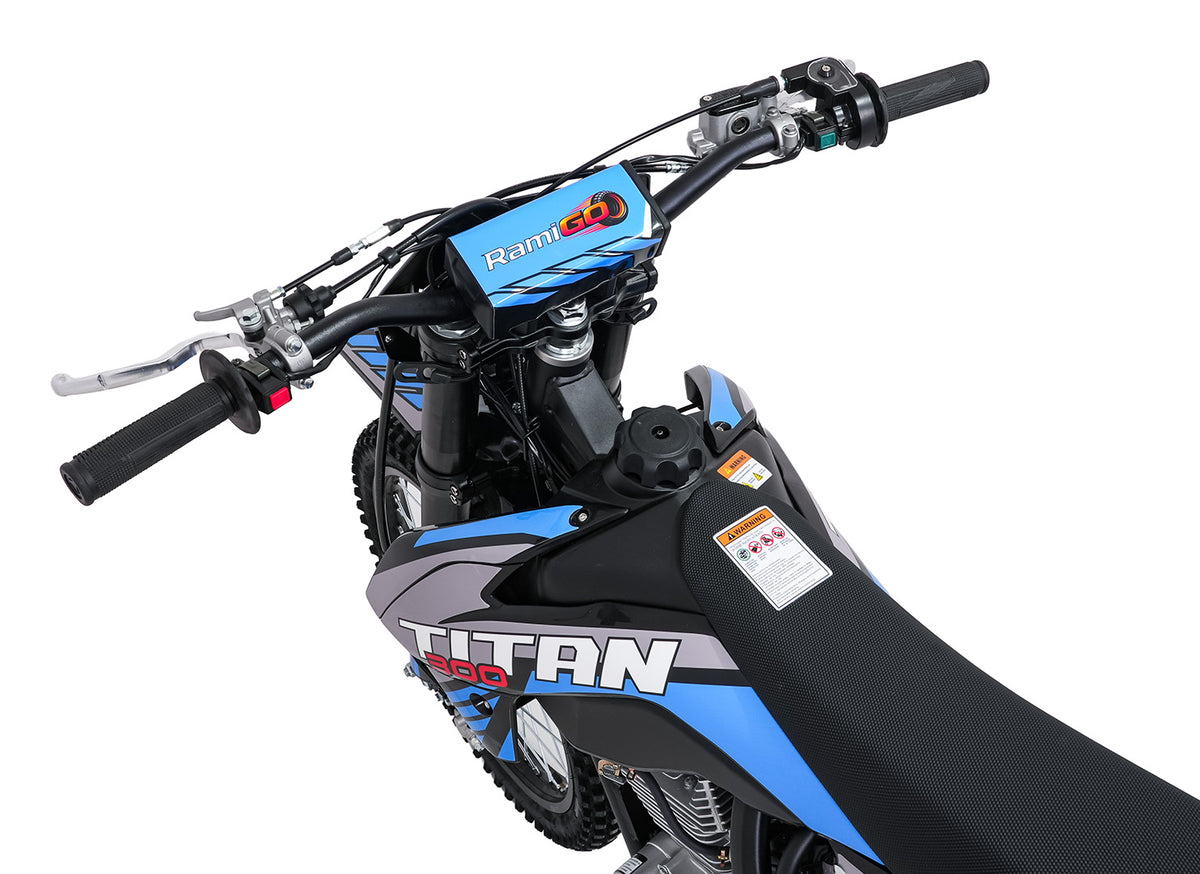 Cross motor na benzin TITAN 300cc - plavi